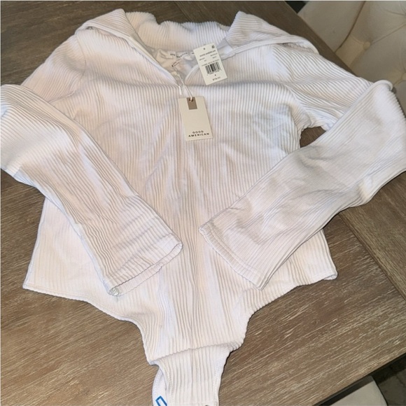 NWT Good American Zip Bodysuit size 12 - Picture 7 of 9